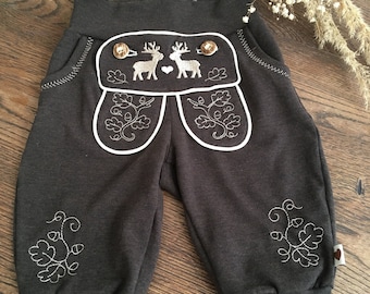 Baby Trachtenhose Lederhosen-Optik