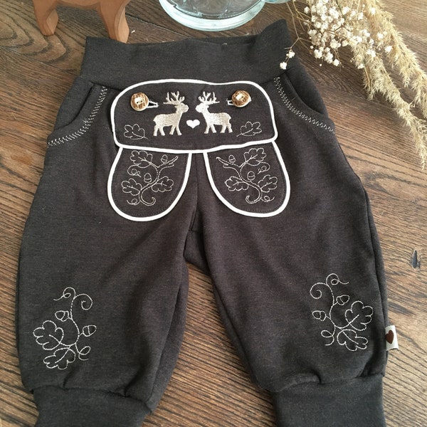 Baby Trachtenhose Lederhosen-Optik