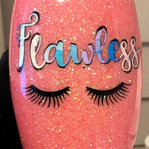 Flawless Glitter Tumbler