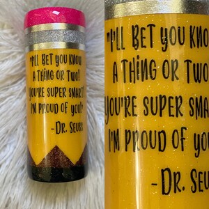 Pencil Teacher Tumbler