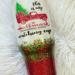 Hallmark Christmas Movie Tumbler