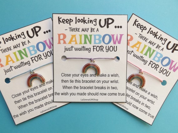 Keep Looking Up There May Be A Rainbow Just Waiting For You Etsy