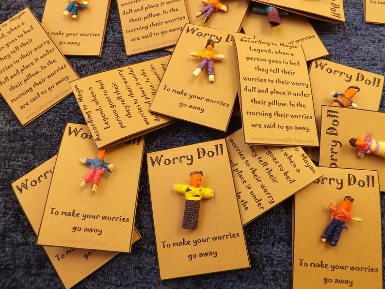 MTO Mini Worry Doll Mayan Guatemalan Legend Comforter - Etsy UK