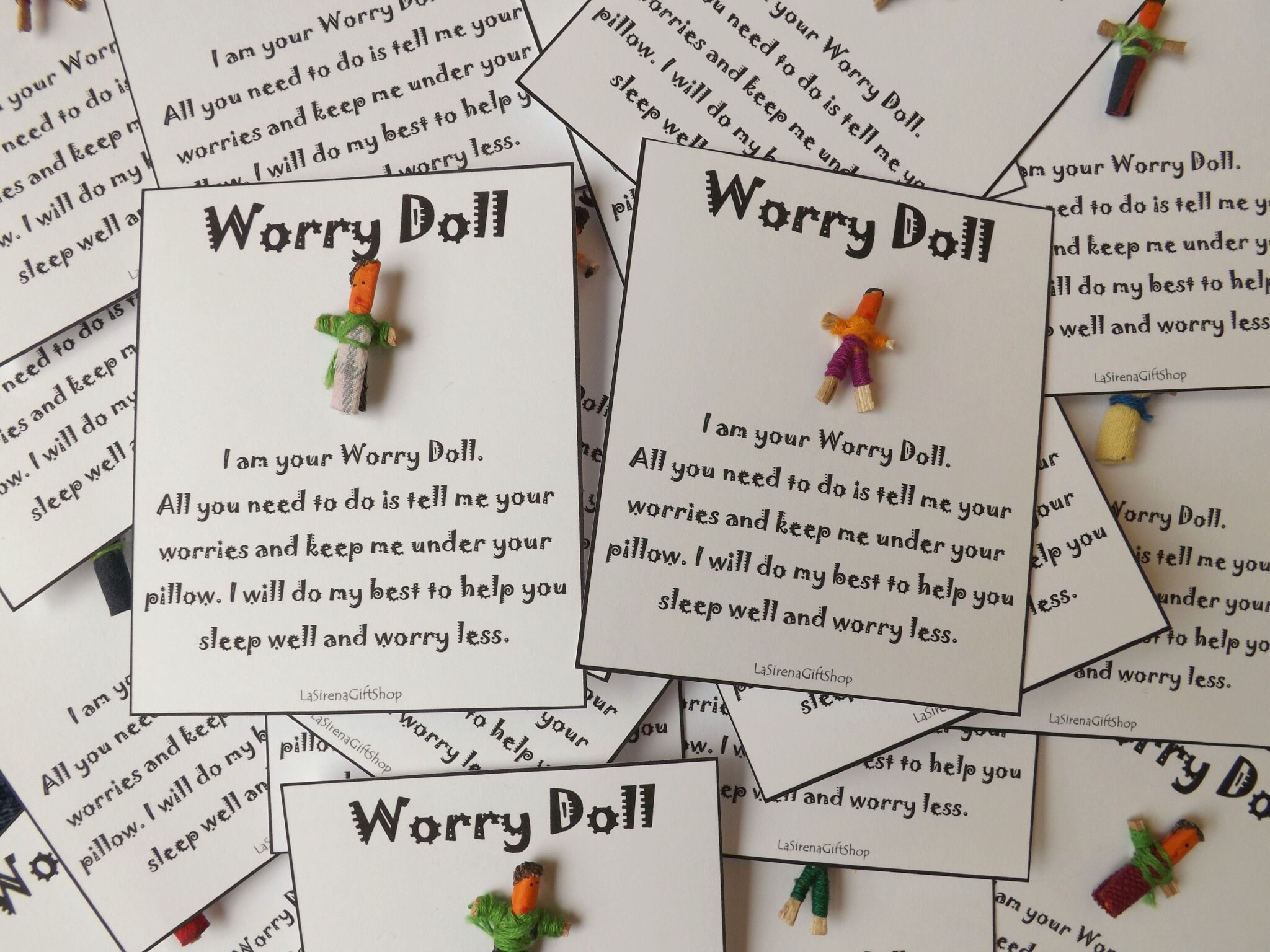 Worry Doll Mayan Guatemalan Legend Comforter Nervous | Etsy