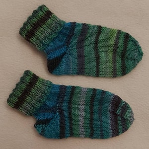 Hand-knitted socks 23 image 1