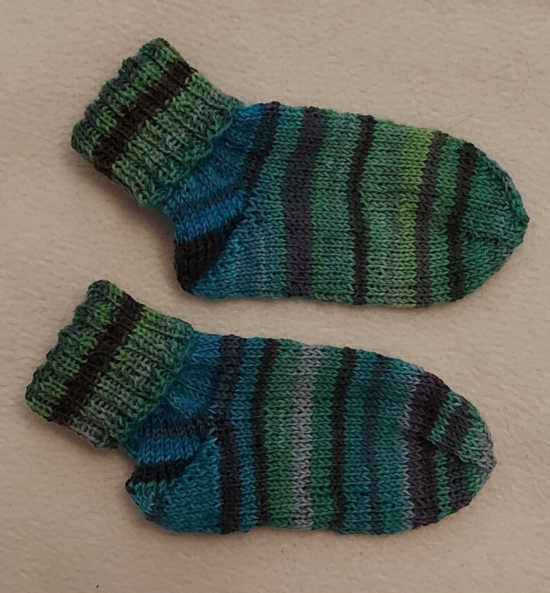 Hand-knitted socks 23 image 1