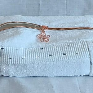 terry cloth toiletry bag