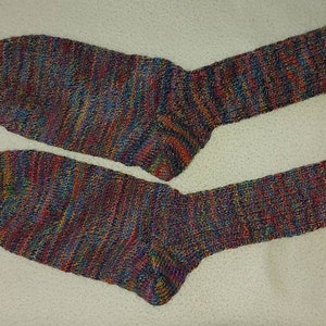Chaussettes tricotées à la main 36