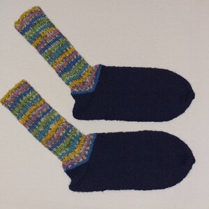 Chaussettes tricotées à la main 36