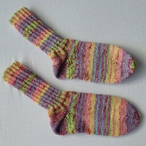 Calcetines tejidos a mano talla 30