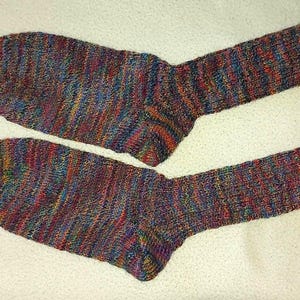 Hand-knitted socks 36