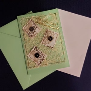 Carte de voeux quadrade