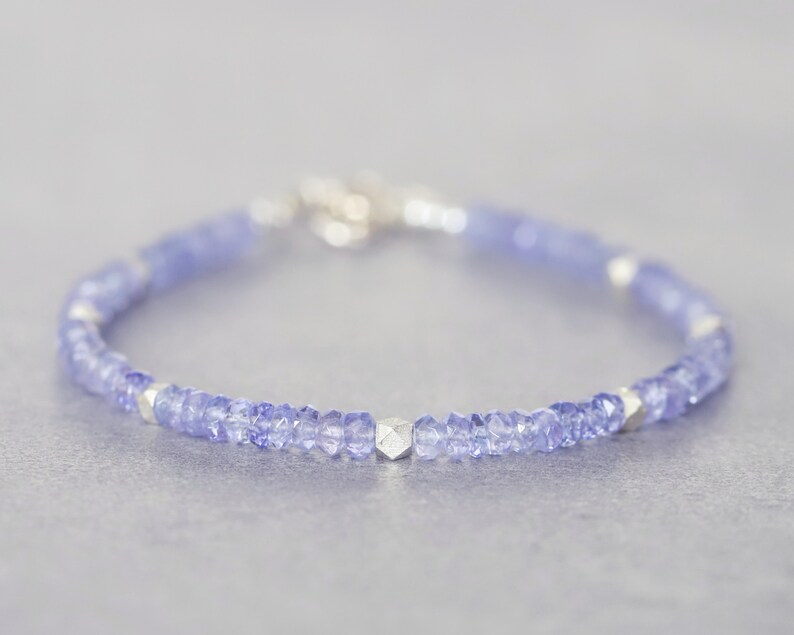 Tanzanite Bracelet December Birthstone Gift