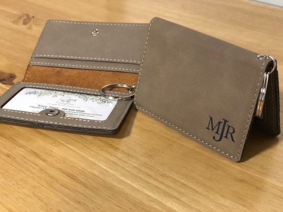 id holder keychain wallet