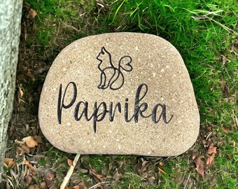 Personalized Pet Memorial Stone, Garden Marker, Pet Headstone, Keepsake remembrance gift, Pet loss, Sympathy Gift, Pet Lover Memorial gift