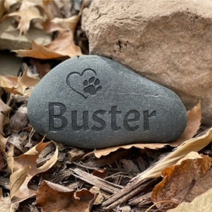 Personalized Pet Memorial Stone for home or garden, dog memorial, cat memorial, pet keepsake, pet remembrance gift, in memory of gift, image 7