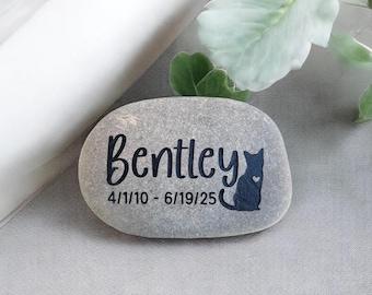 Personalized Pet Memorial Stone, dog memorial, cat memorial,  garden marker, pet keepsake, pet remembrance gift, in memory of pet, pet lover