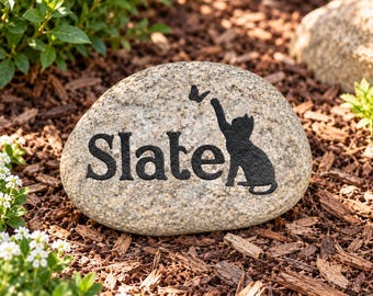 Personalized Pet Memorial Stone, dog memorial, cat memorial,  garden marker, pet keepsake, pet remembrance gift, in memory of pet, pet lover