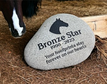 Engraved Pet Memorial Stone, Pet headstone, Pet memorial garden stone, Pet memorial gift, Sympathy gift for pet loss, loss of pet keepsake