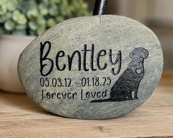 Personalized Pet Memorial Stone, dog memorial, cat memorial,  garden marker, pet keepsake, pet remembrance gift, in memory of pet, pet lover