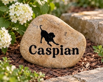 Personalized Pet Memorial Stone, dog memorial, cat memorial,  garden marker, pet keepsake, pet remembrance gift, in memory of pet, pet lover
