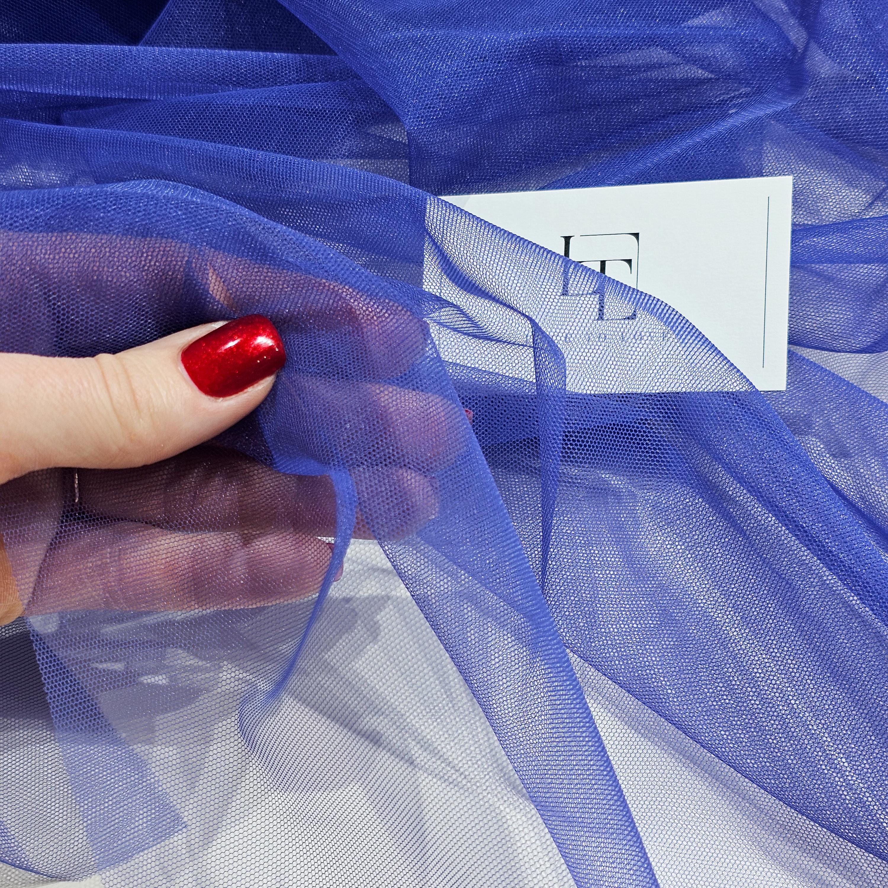 Blue Tulle Fabric, Navy Blue Tulle Fabric by the Meter, T13141 - Etsy
