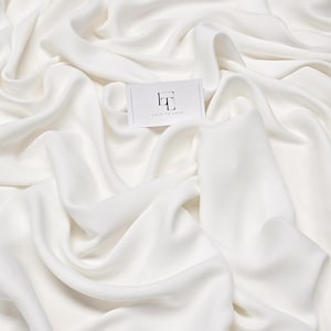 Matter Bubble-Crêpe-Stoff für Kleider