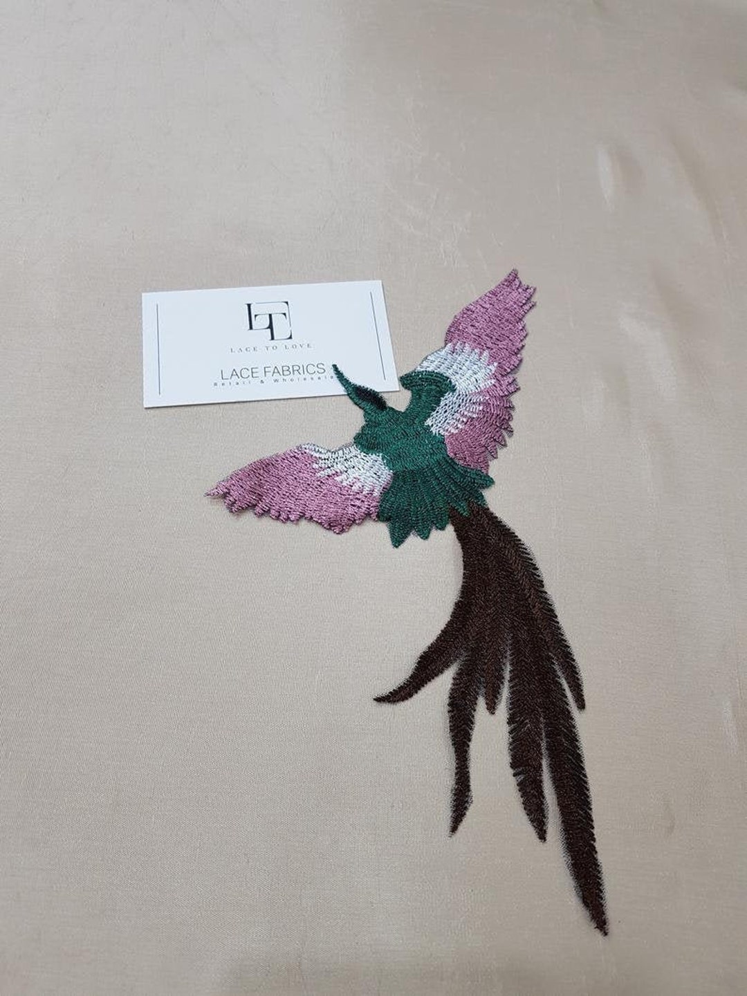 Embroidery Bird Appliqué, Bird Accessories, M0099 - Etsy