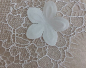 5 pieces milk white flowers for wedding, K17