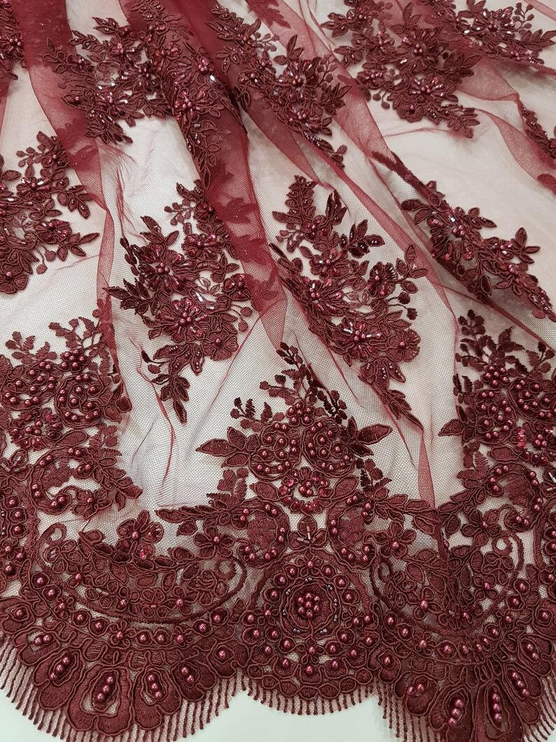 sequin and lace