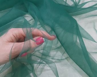 Green tulle fabric by Lace To Love, Green tulle fabrics, Green tulle fabric, Lingerie tulle fabric by the meter TK9538