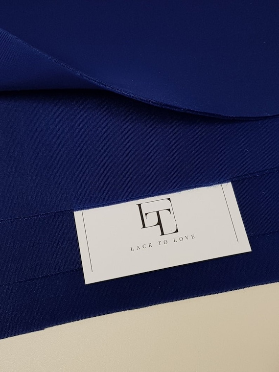 Blaue Neoprengewebe Blatte für Gesichtsmasken, Größe A4, 3mm dick, verkauft durch das Blatt, Dunkelblau DIY Gesichtsmaskenstoff, NE11004_A4