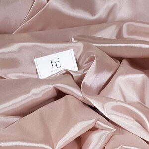 Purple elastic lining fabric, Dusty purple lining by the meter, PZ004