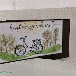 Besondere Faltkarte zum Geburtstag