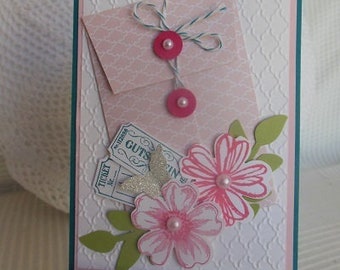 Congratulations card with envelope