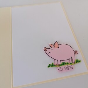 Piggy birthday card image 6