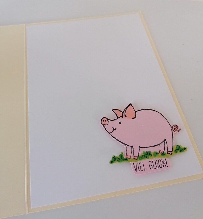 Piggy birthday card image 6