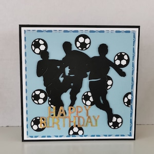 NEU:  Karte für einen Fußballfan