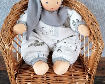 Ideal as a birthday present - cuddly doll in Waldorf style - available immediately and at a reduced price