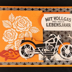 Biker- Karte für den Herrn