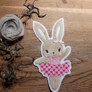 Application ballerina rabbit, patch, patches,