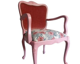 Ludwik style chair, stylized, renovated