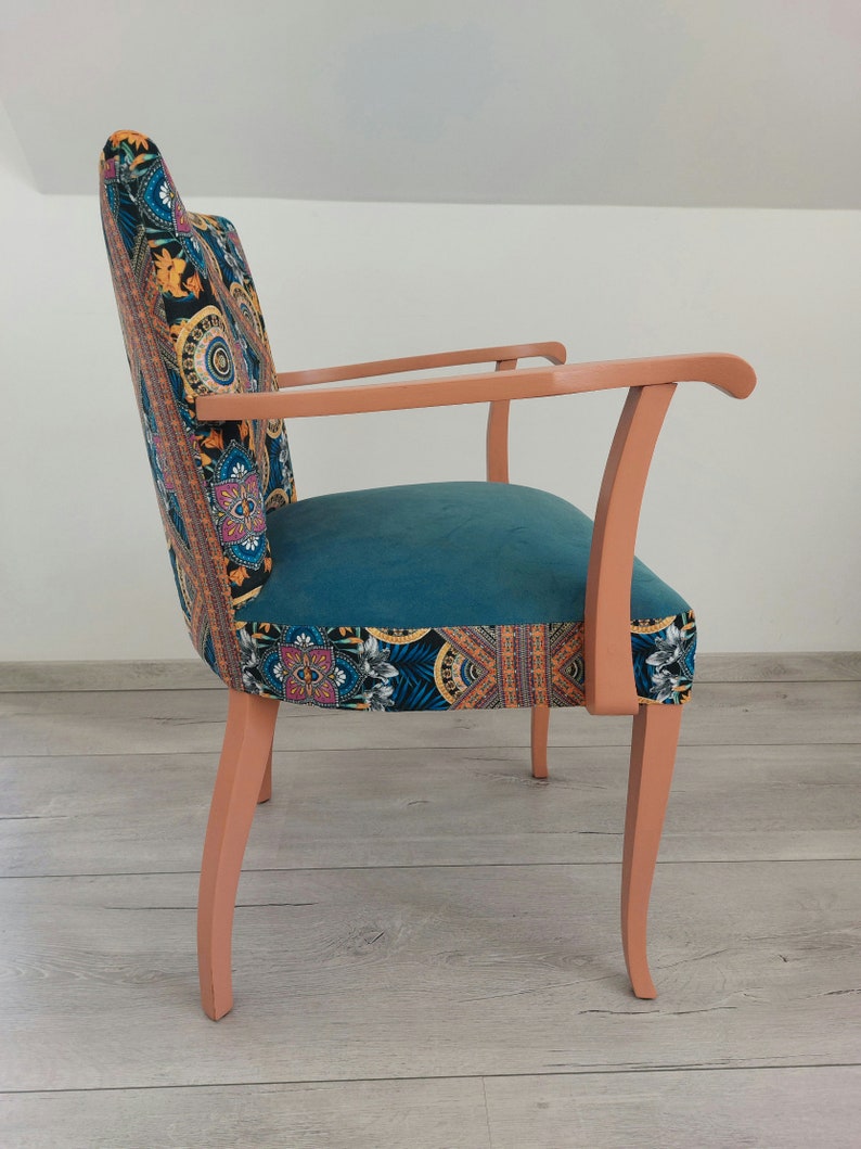 60er Jahre Stühle 1 Paar, renoviert / aufgearbeitet zdjęcie 6