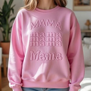 File da ricamo Mama Trapunto 3D lettering Stickschaum Set 2536 Ricamo a macchina Puffi Foam