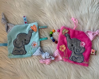 Embroidery file crackling cloth baby elephant machine embroidery doodle application set 823