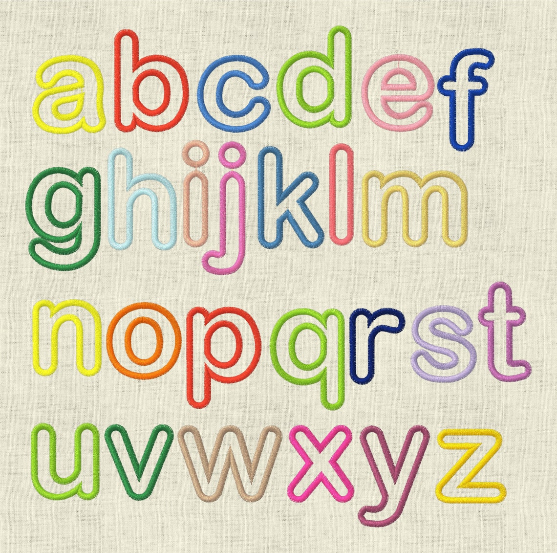 File Abc Text Embroidery File ABC 13 Cm Alphabet Applique Letters and Numbers Set 333 ...
