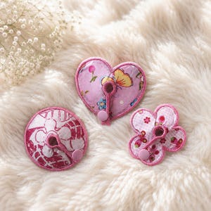 Stickdatei Sondenpad G Tube Pads / Tube Cover / Gastrostomy /  In the Hoop Maschinenstickerei  Set 2549