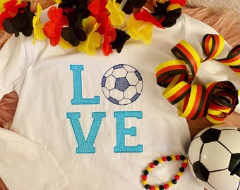 Embroidery file Football in Love Set 942 machine embroidery