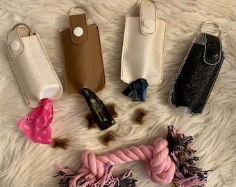 Embroidery file, dog poop bag in the hoop, walking bag, treat bag, disinfectant bag set 918