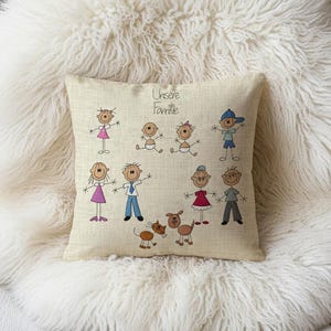 刺繍ファイル スティックフィギュアファミリー 3マシン刺繍セット 196 画像 1